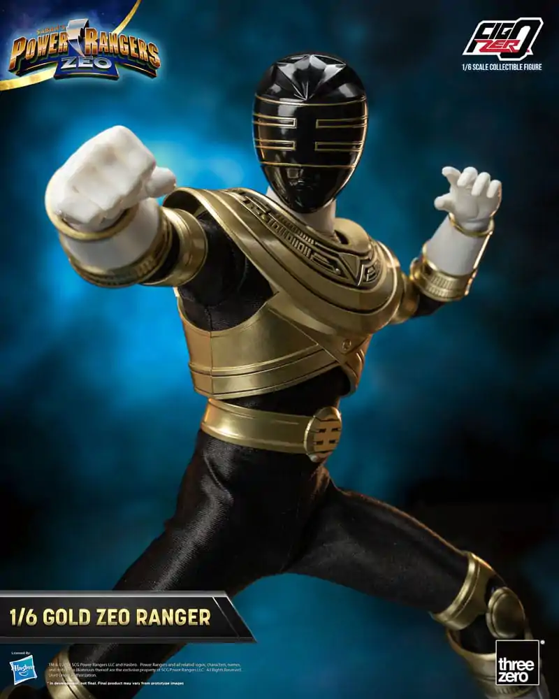 Power Rangers Zeo FigZero Akčná Figúrka 1/6 Gold Zeo Power Ranger 30 cm produktová fotografia