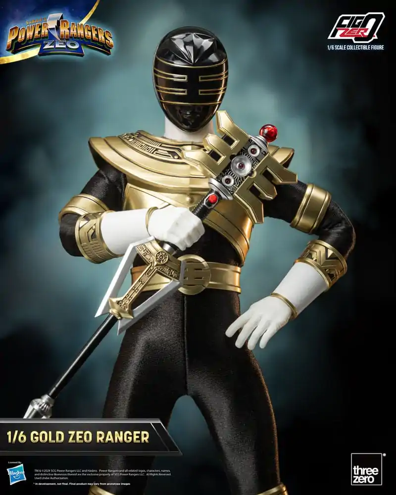 Power Rangers Zeo FigZero Akčná Figúrka 1/6 Gold Zeo Power Ranger 30 cm produktová fotografia