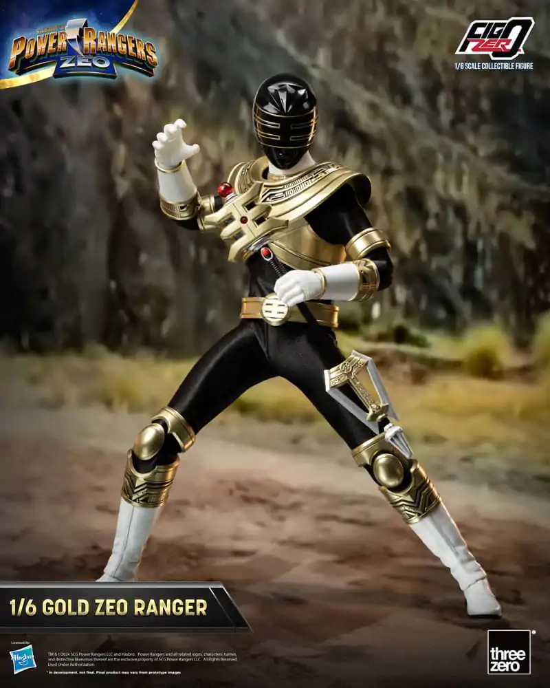 Power Rangers Zeo FigZero Akčná Figúrka 1/6 Gold Zeo Power Ranger 30 cm produktová fotografia
