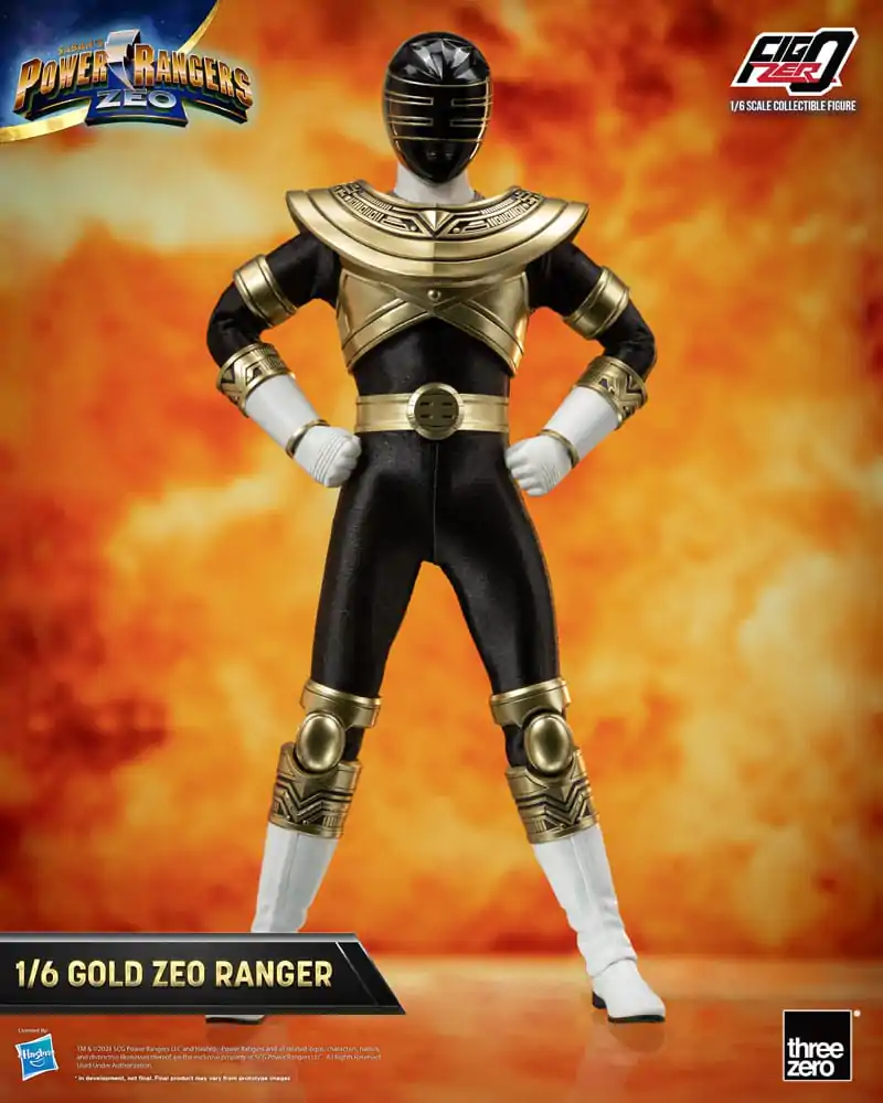 Power Rangers Zeo FigZero Akčná Figúrka 1/6 Gold Zeo Power Ranger 30 cm produktová fotografia