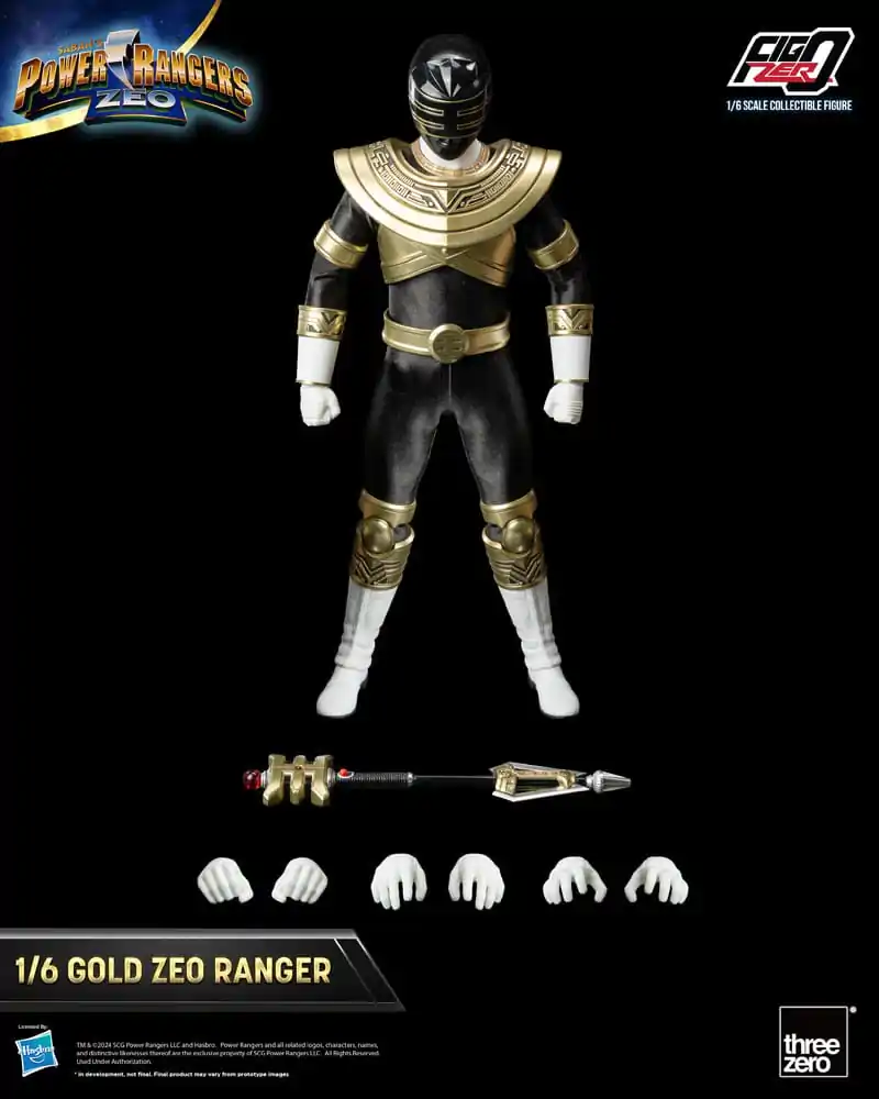 Power Rangers Zeo FigZero Akčná Figúrka 1/6 Gold Zeo Power Ranger 30 cm produktová fotografia