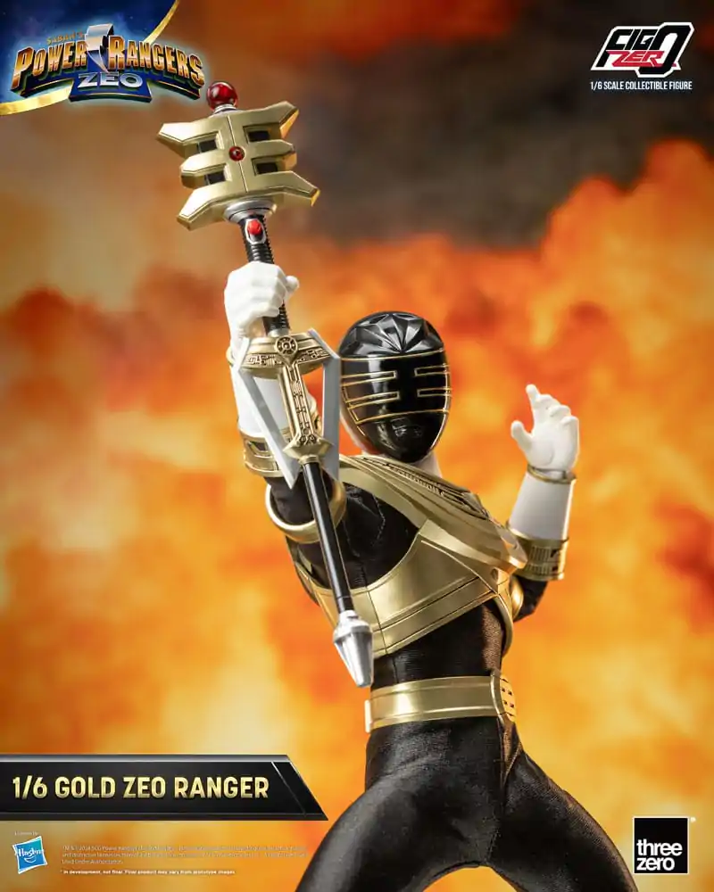 Power Rangers Zeo FigZero Akčná Figúrka 1/6 Gold Zeo Power Ranger 30 cm produktová fotografia