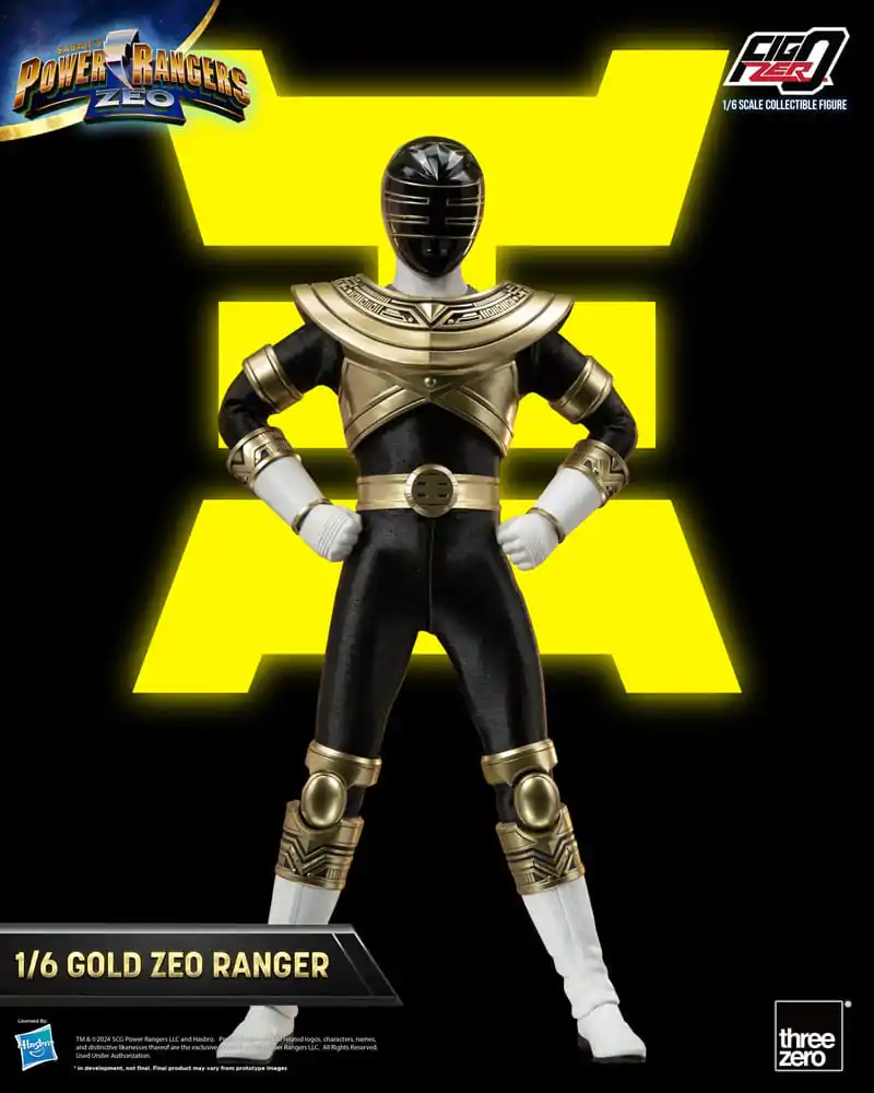 Power Rangers Zeo FigZero Akčná Figúrka 1/6 Gold Zeo Power Ranger 30 cm produktová fotografia