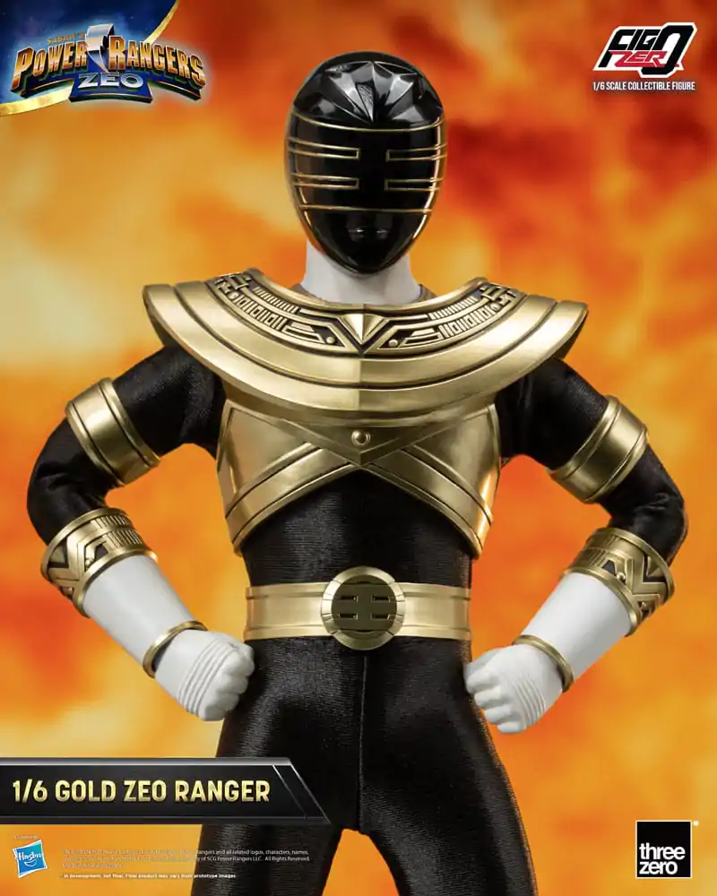 Power Rangers Zeo FigZero Akčná Figúrka 1/6 Gold Zeo Power Ranger 30 cm produktová fotografia