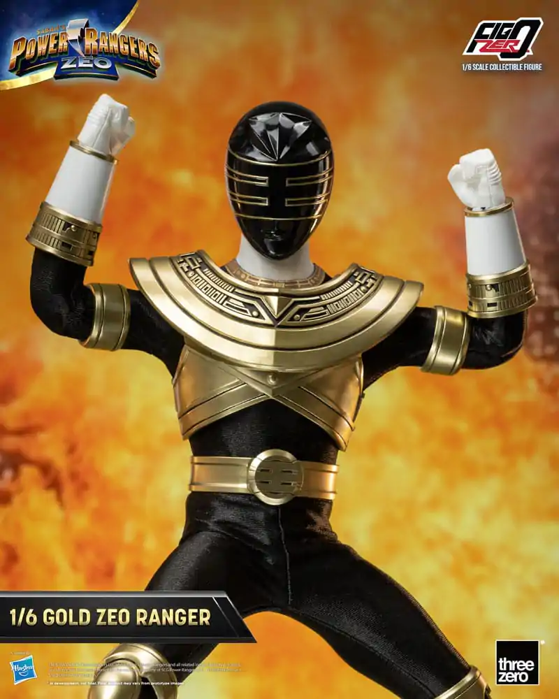 Power Rangers Zeo FigZero Akčná Figúrka 1/6 Gold Zeo Power Ranger 30 cm produktová fotografia