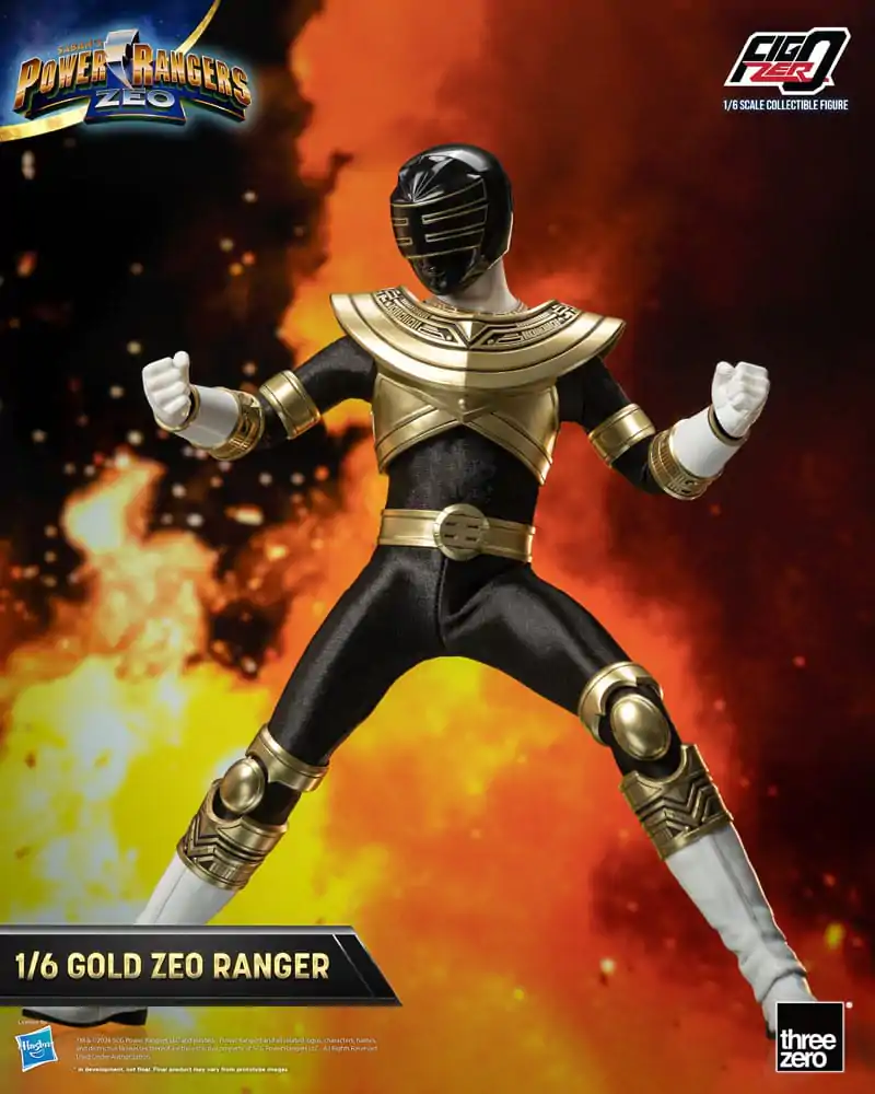 Power Rangers Zeo FigZero Akčná Figúrka 1/6 Gold Zeo Power Ranger 30 cm produktová fotografia