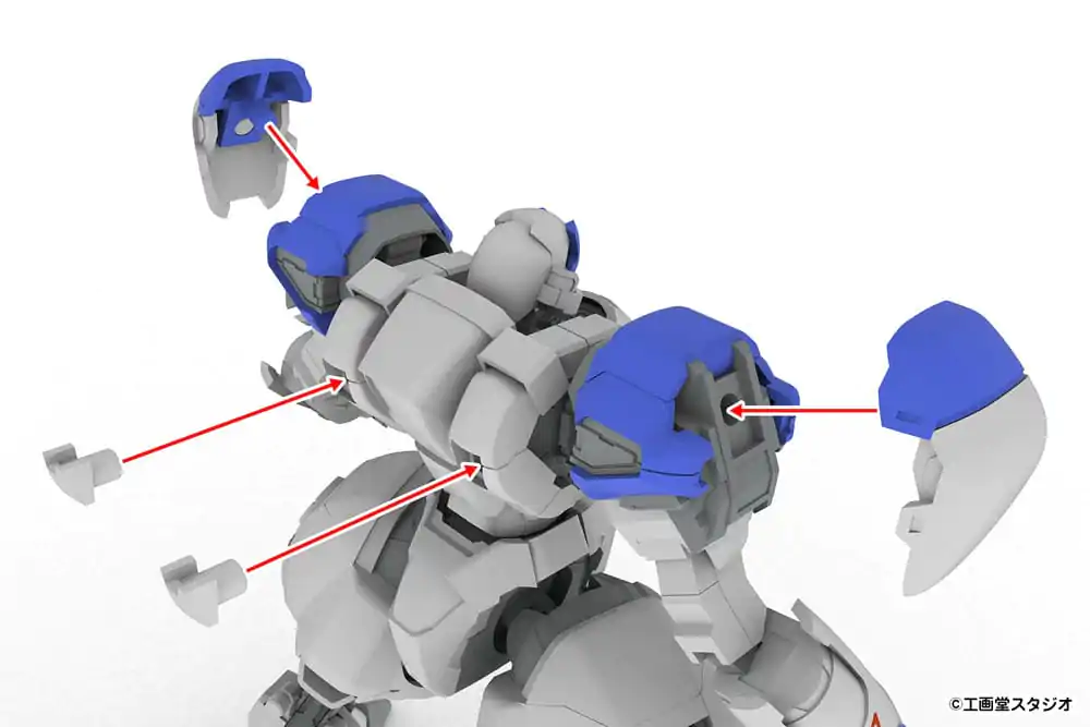 POWERDoLLS2 Plastová modelová stavebnica 1/48 X-4S (PDW-S810) PLD 13 cm produktová fotografia