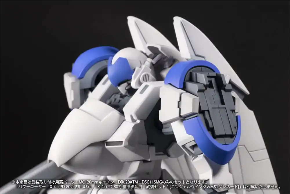 POWERDoLLS2 Accessory Set 1/35 X-4+(PD-802) Weapon Set2 Ramenné časti na montáž zbraní & MC Canon & Dru20ATM&DSG11SMG (re-run) 10 cm produktová fotografia