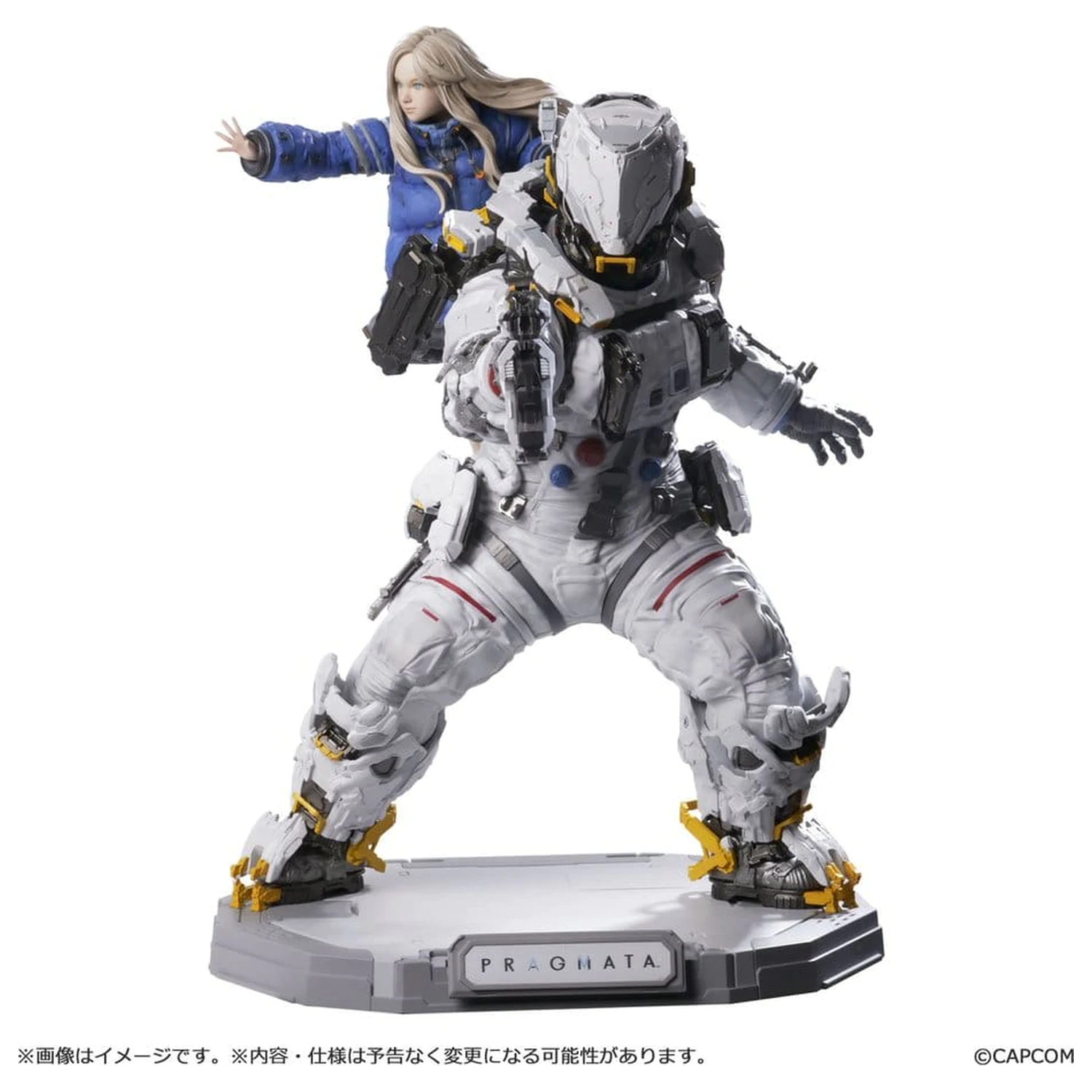 Pragmata Capcom Figure Builder Creator's Model PVC figúrka Hugh & Diana 28 cm produktová fotografia