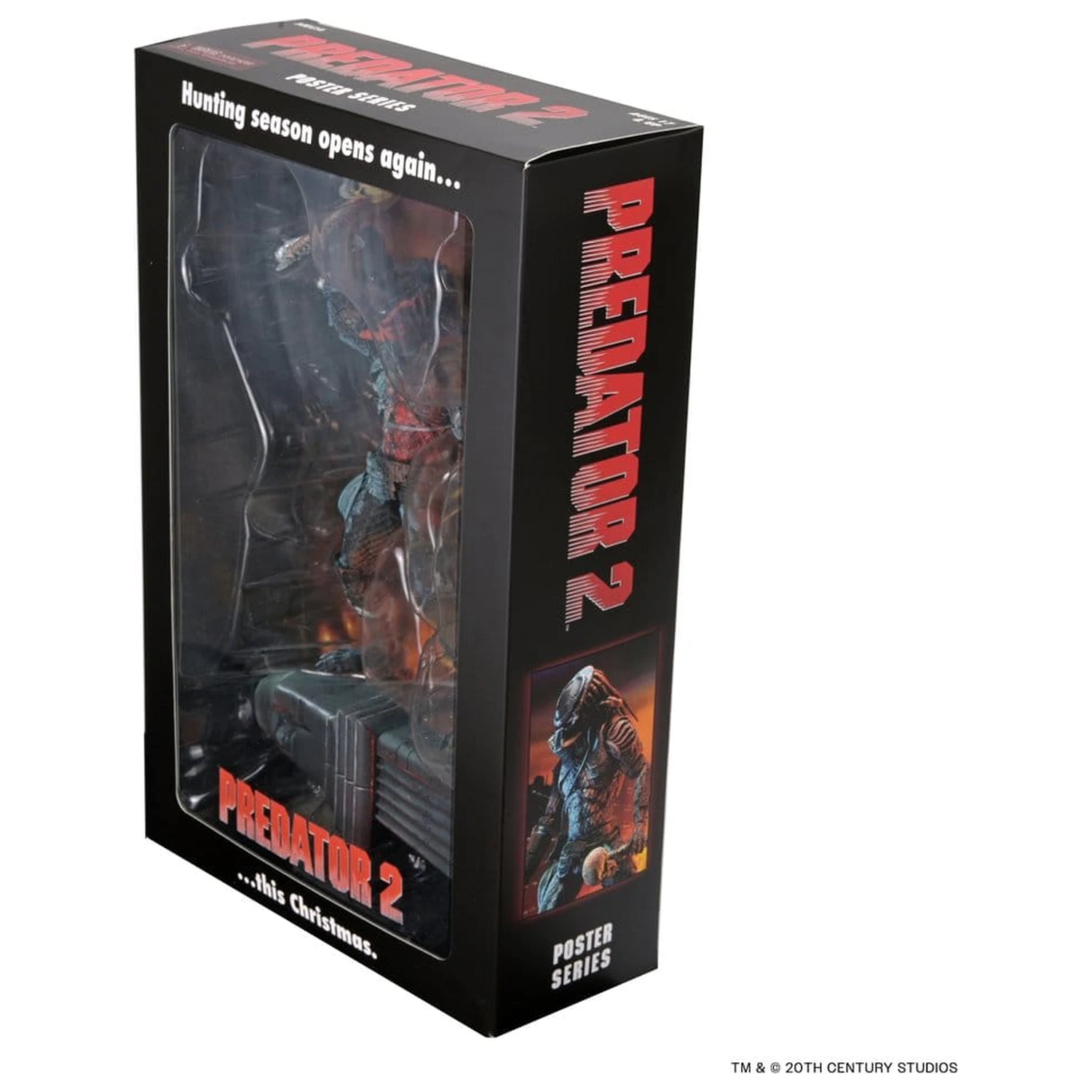 Predator 2 Action Figure City Hunter plagát Series 18 cm produktová fotografia