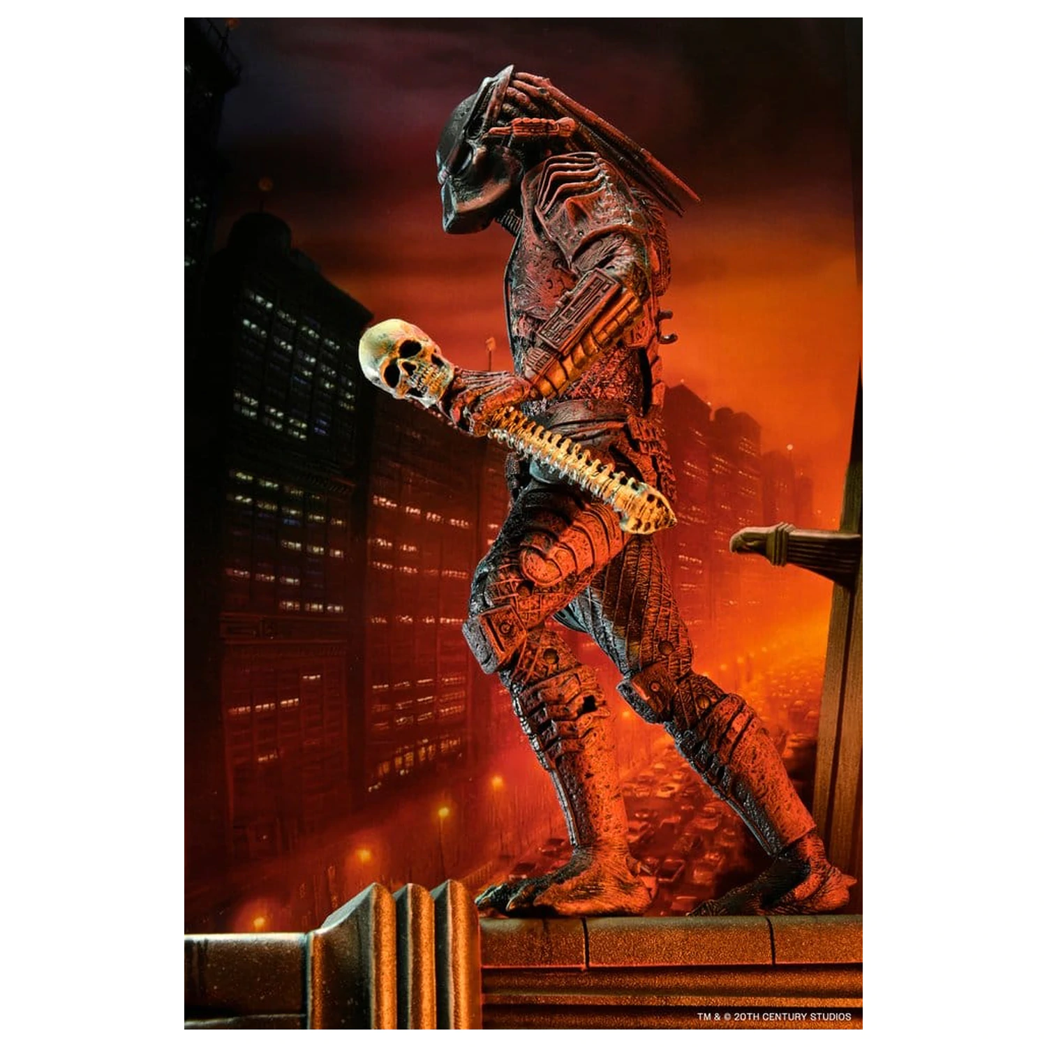 Predator 2 Action Figure City Hunter plagát Series 18 cm produktová fotografia