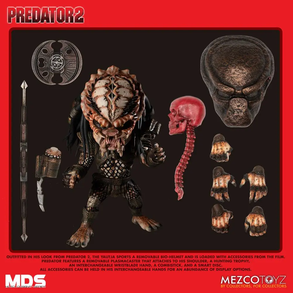 Predator 2 Mezco Designer Series Akčná Figúrka Deluxe City Hunter 15 cm produktová fotografia