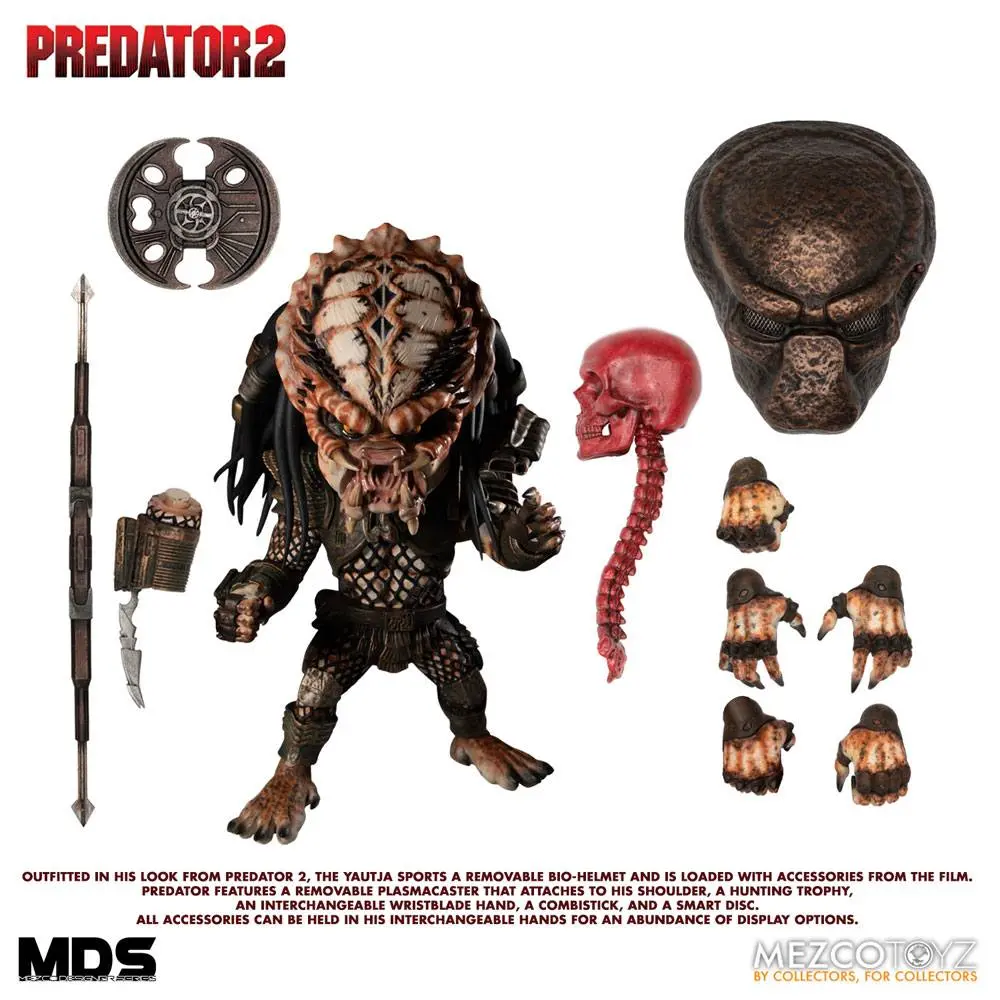 Predator 2 Mezco Designer Series Akčná Figúrka Deluxe City Hunter 15 cm produktová fotografia