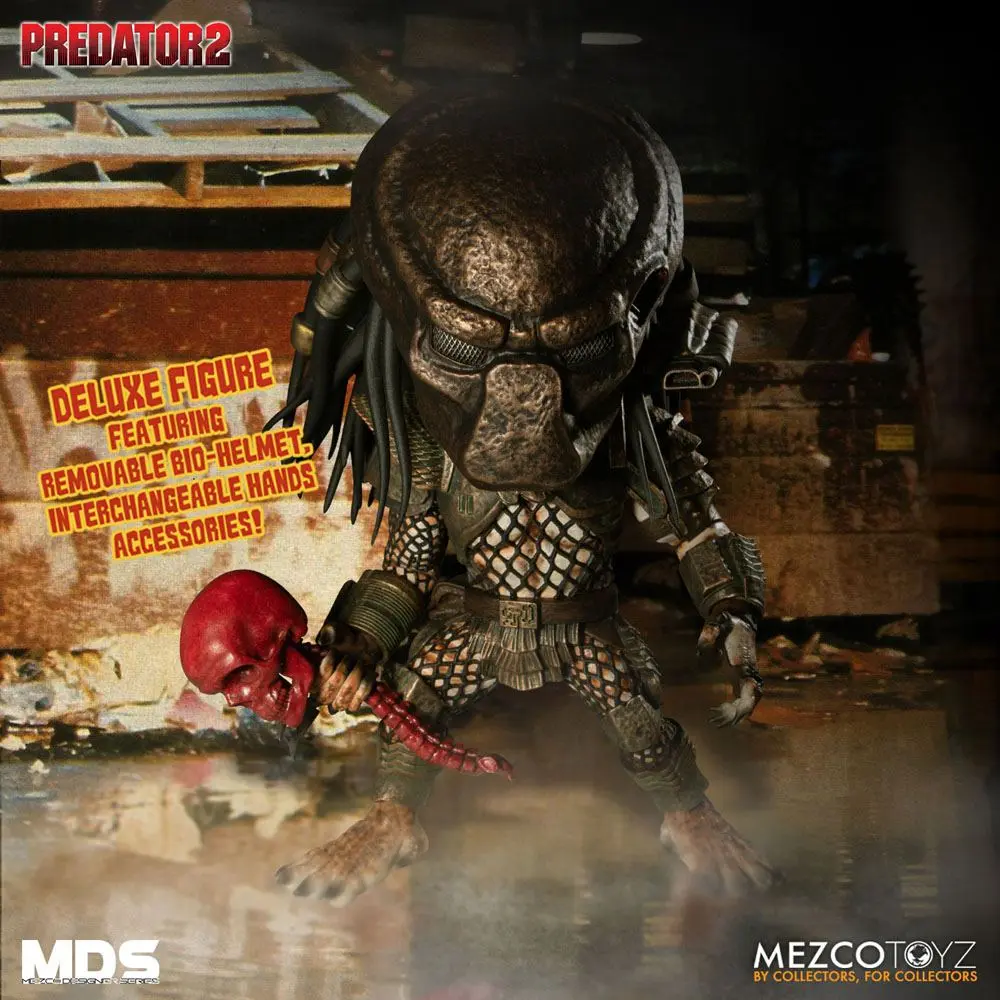 Predator 2 Mezco Designer Series Akčná Figúrka Deluxe City Hunter 15 cm produktová fotografia