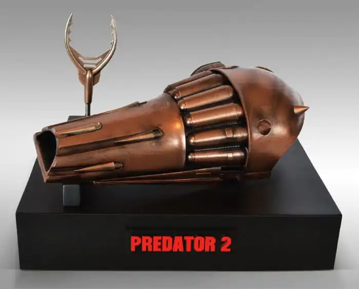 Predator 2 Model replika v životnej veľkosti Netgun a Speargun projektil 28 cm produktová fotografia