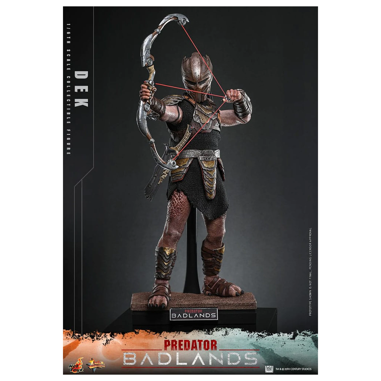 Predator: Badlands Movie Masterpiece akčná figúrka 1/6 Dek 30 cm produktová fotografia