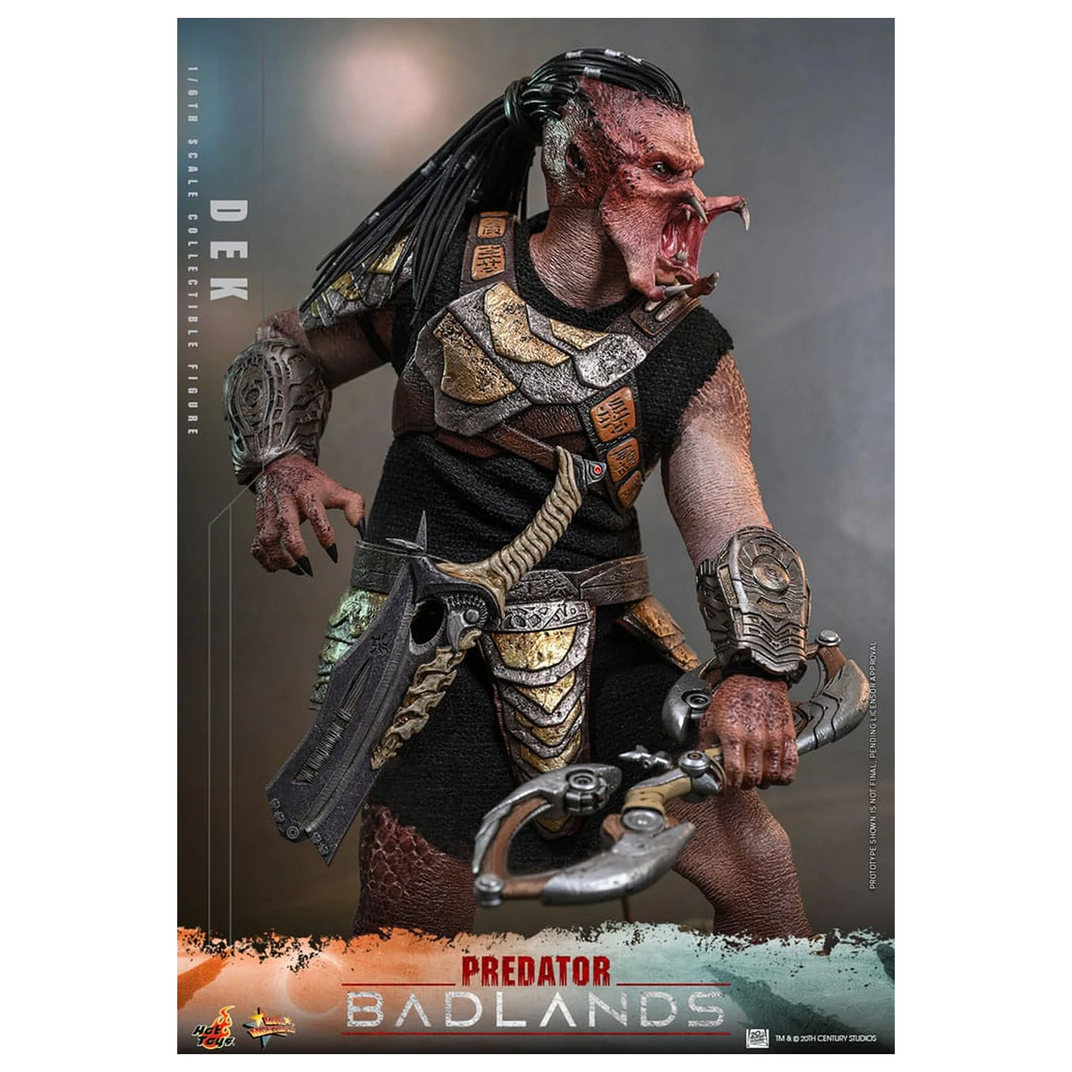 Predator: Badlands Movie Masterpiece akčná figúrka 1/6 Dek 30 cm produktová fotografia
