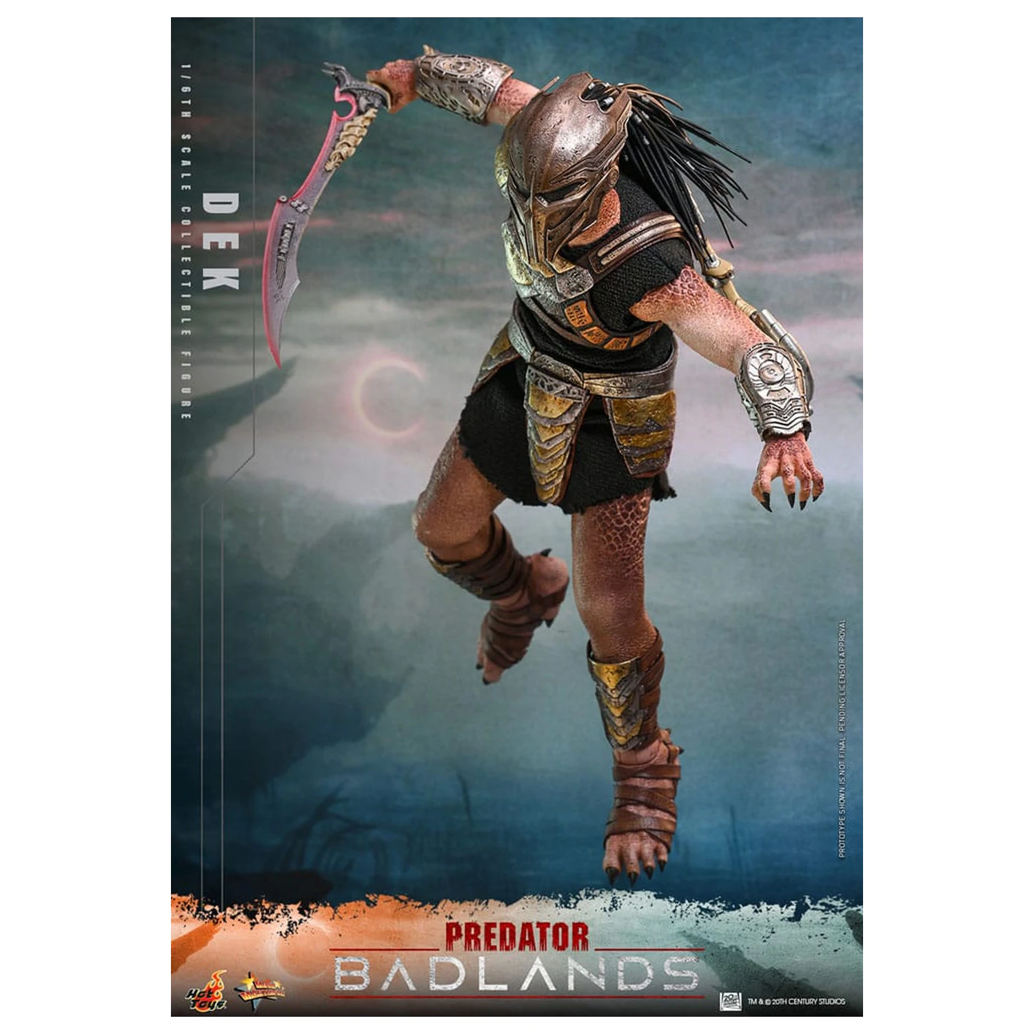 Predator: Badlands Movie Masterpiece akčná figúrka 1/6 Dek 30 cm produktová fotografia