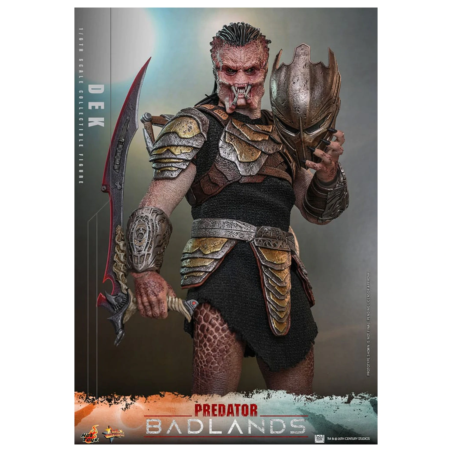 Predator: Badlands Movie Masterpiece akčná figúrka 1/6 Dek 30 cm produktová fotografia