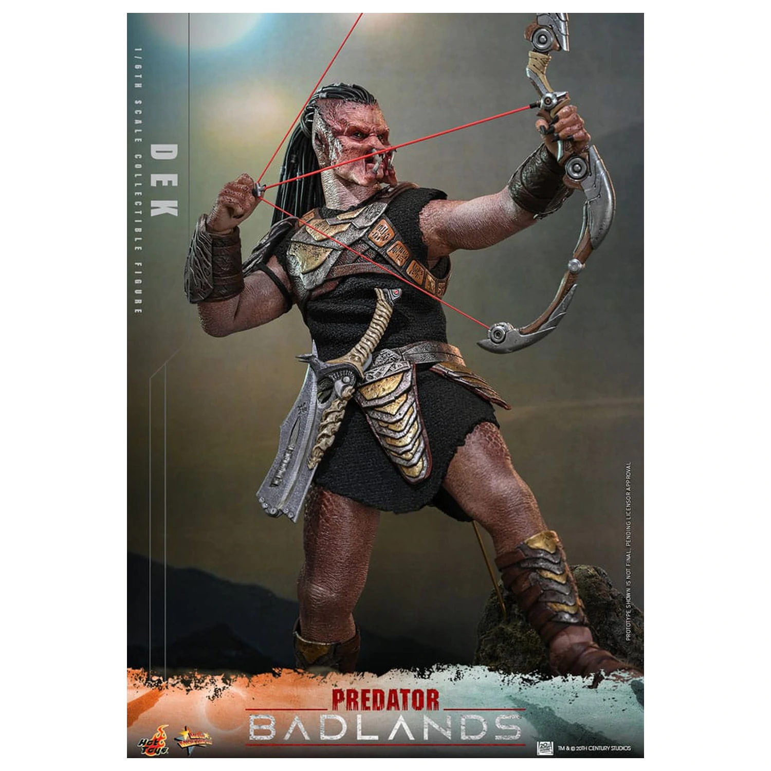 Predator: Badlands Movie Masterpiece akčná figúrka 1/6 Dek 30 cm produktová fotografia