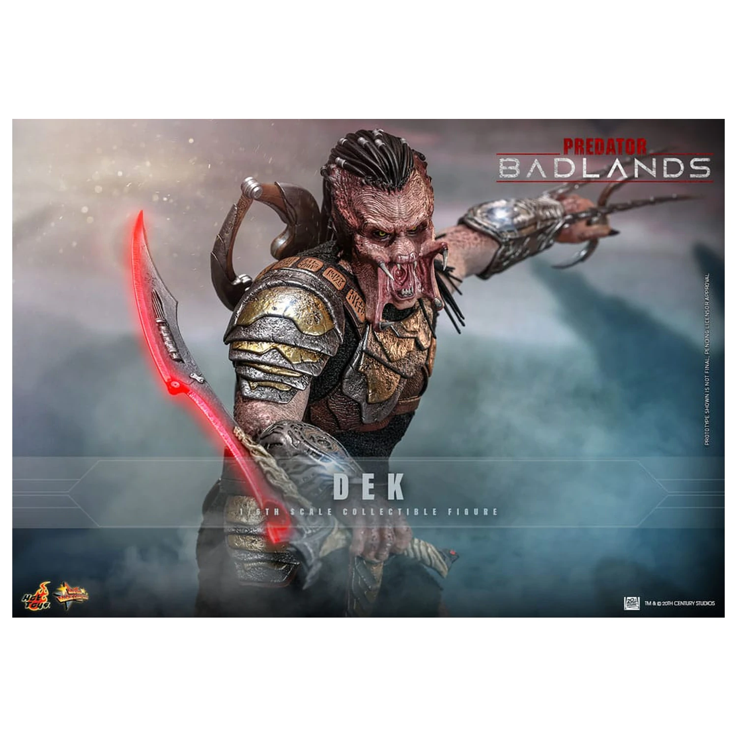 Predator: Badlands Movie Masterpiece akčná figúrka 1/6 Dek 30 cm produktová fotografia