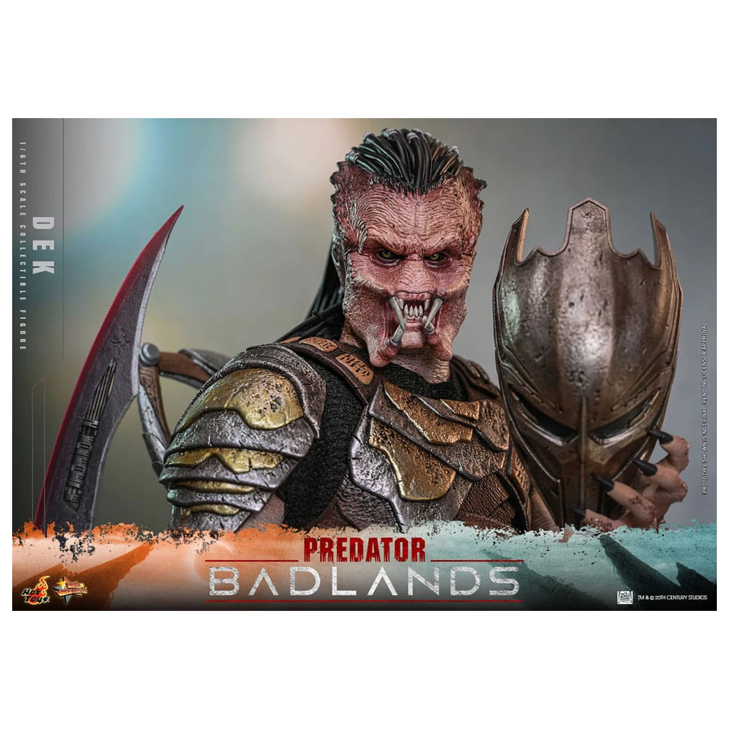 Predator: Badlands Movie Masterpiece akčná figúrka 1/6 Dek 30 cm produktová fotografia