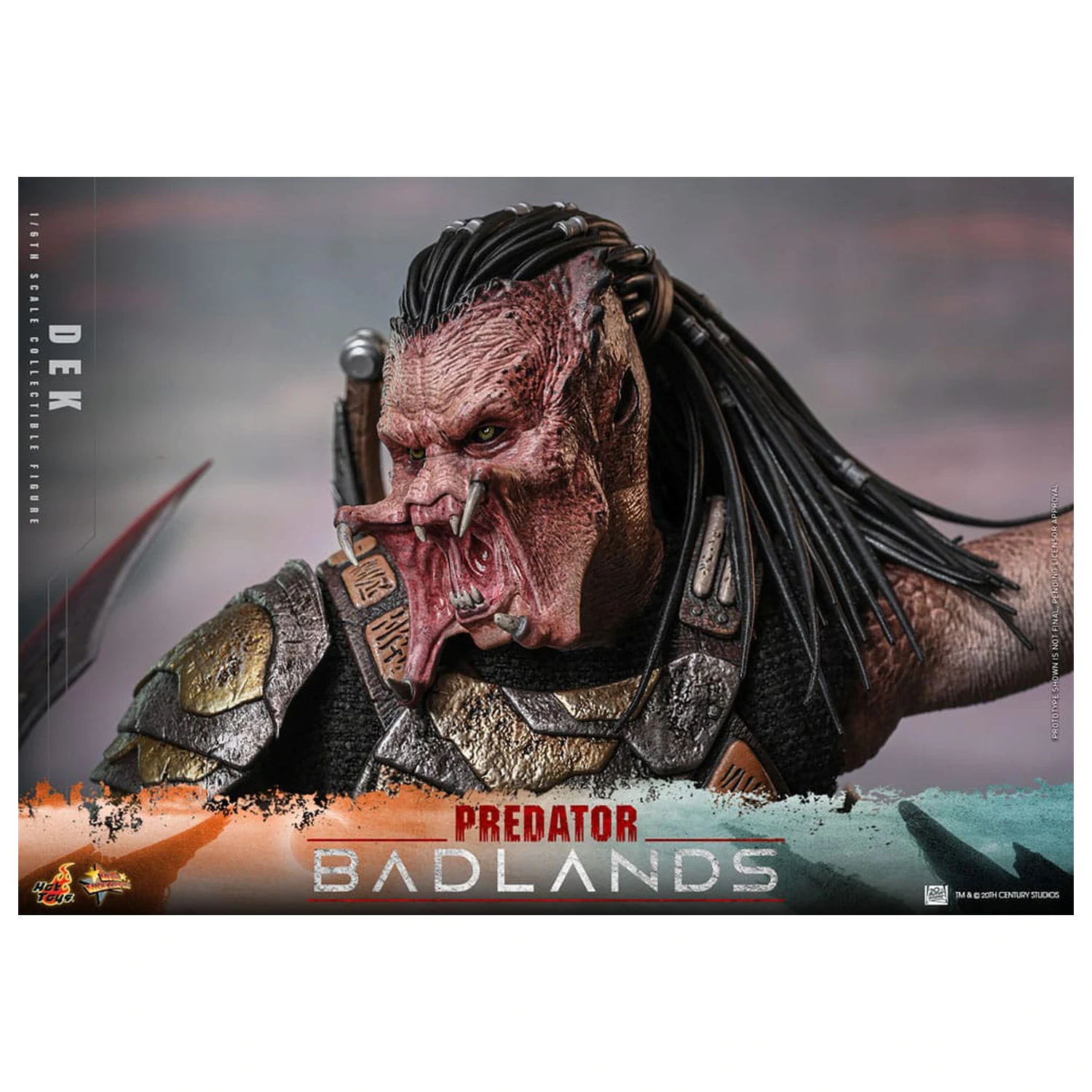 Predator: Badlands Movie Masterpiece akčná figúrka 1/6 Dek 30 cm produktová fotografia