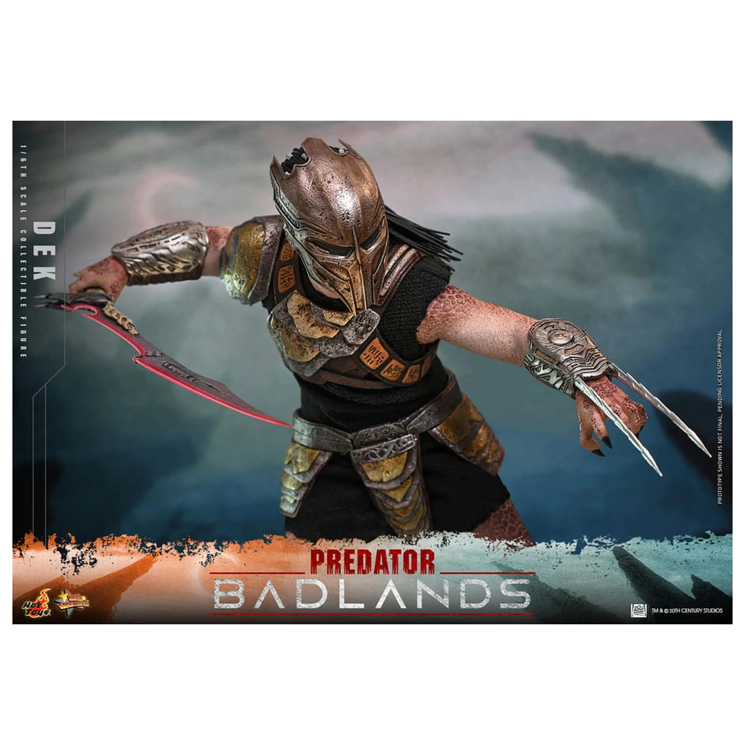 Predator: Badlands Movie Masterpiece akčná figúrka 1/6 Dek 30 cm produktová fotografia