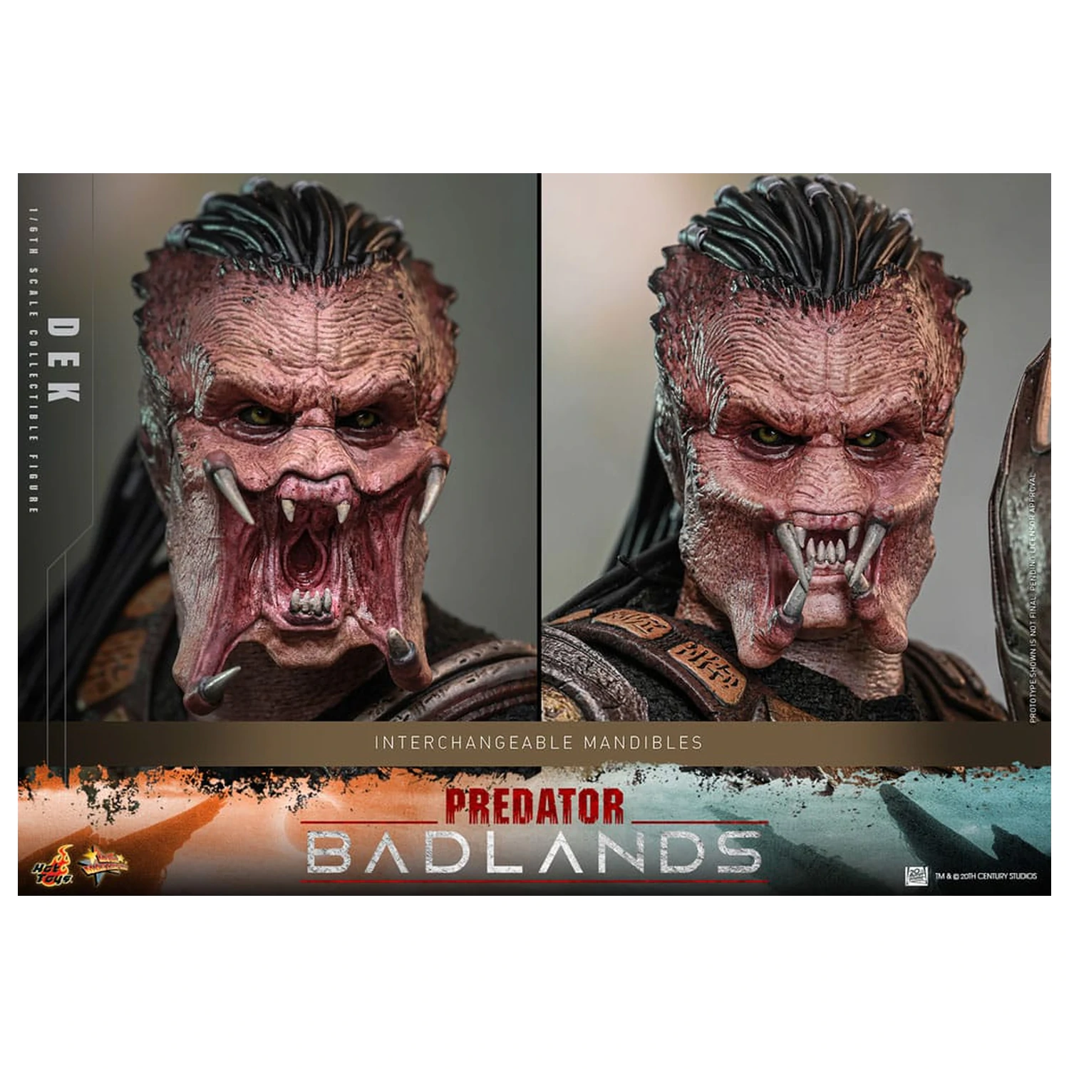 Predator: Badlands Movie Masterpiece akčná figúrka 1/6 Dek 30 cm produktová fotografia