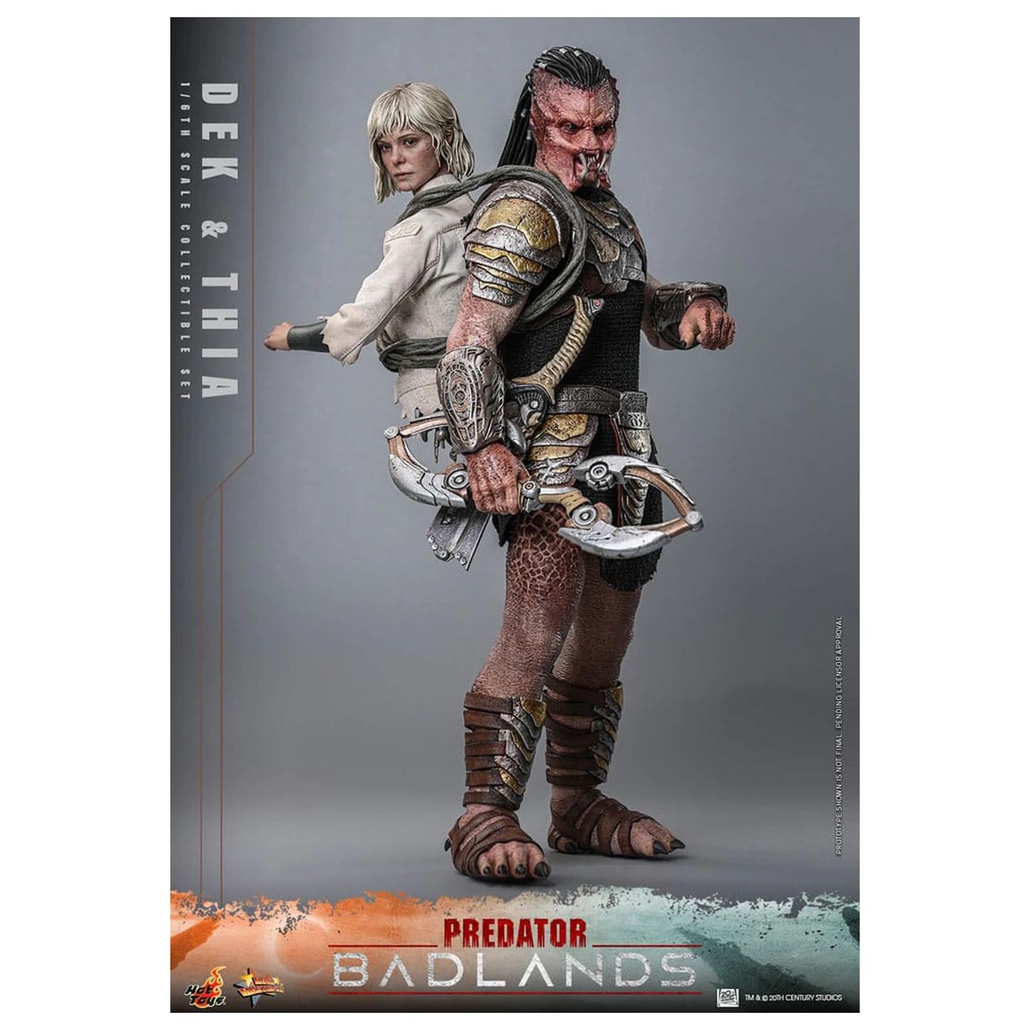 Predator: Badlands Movie Masterpiece akčná figúrka 1/6 Dek & Thia 30 cm produktová fotografia