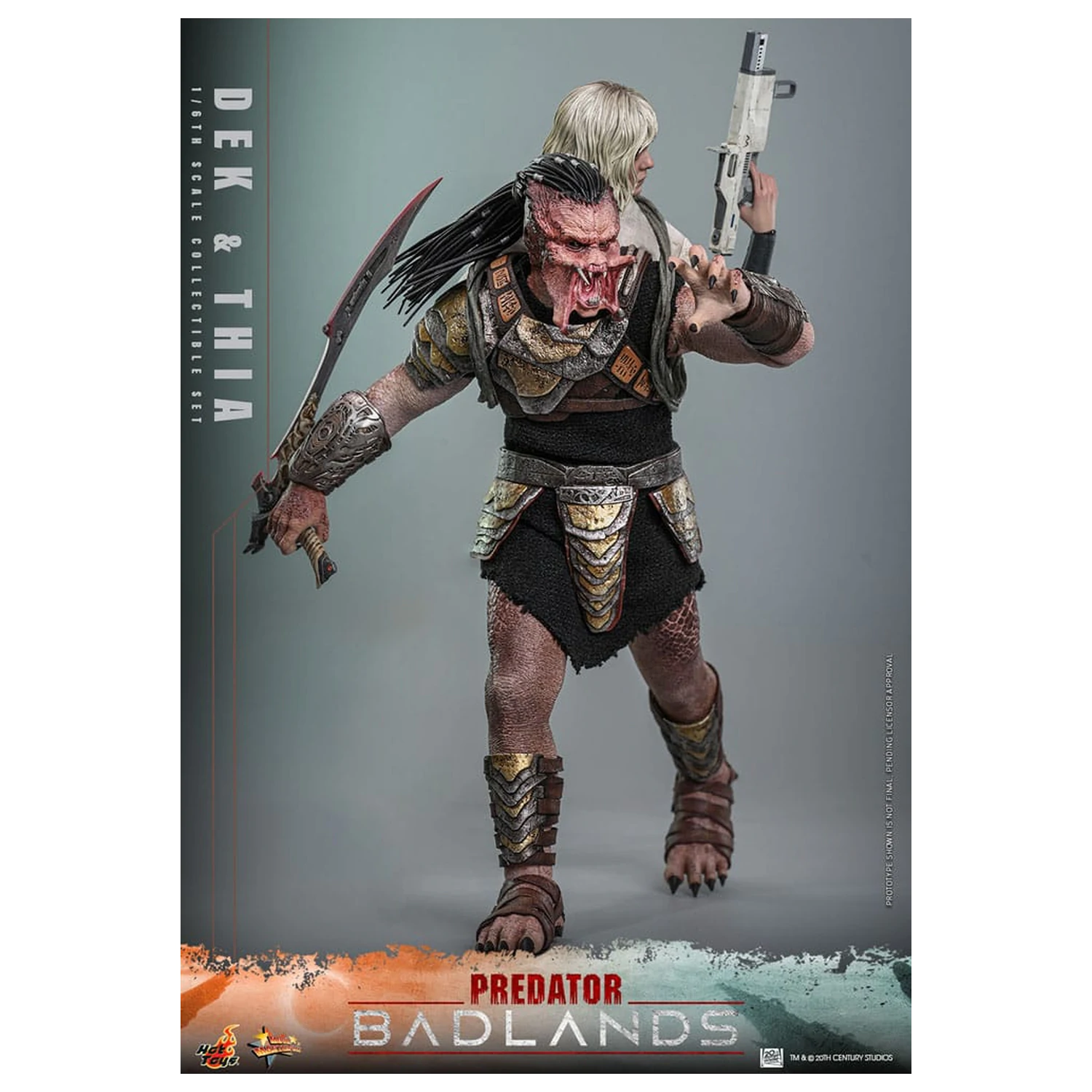 Predator: Badlands Movie Masterpiece akčná figúrka 1/6 Dek & Thia 30 cm produktová fotografia