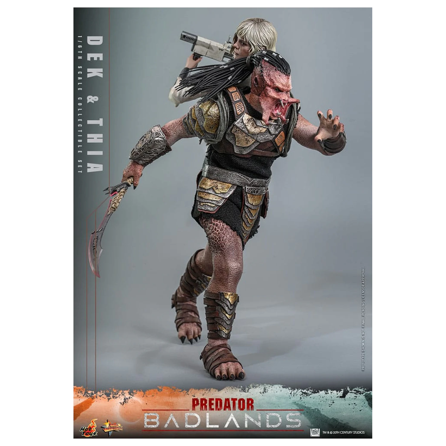 Predator: Badlands Movie Masterpiece akčná figúrka 1/6 Dek & Thia 30 cm produktová fotografia