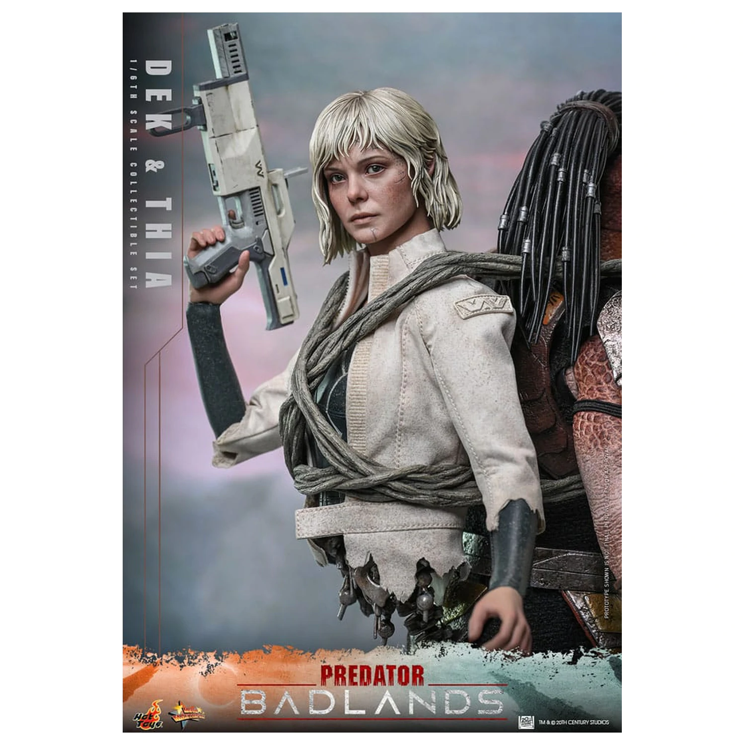 Predator: Badlands Movie Masterpiece akčná figúrka 1/6 Dek & Thia 30 cm produktová fotografia