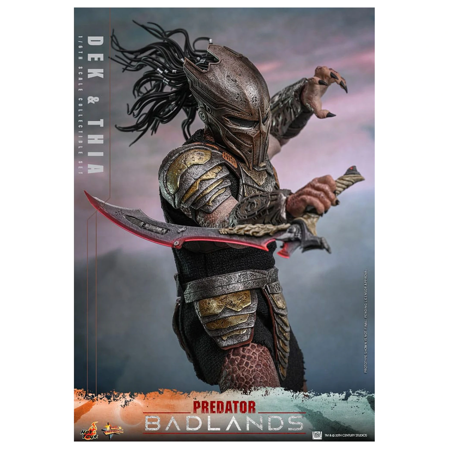 Predator: Badlands Movie Masterpiece akčná figúrka 1/6 Dek & Thia 30 cm produktová fotografia