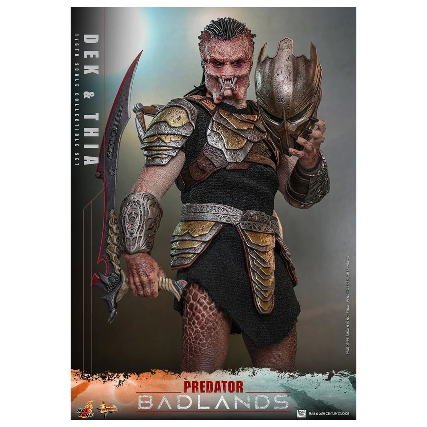 Predator: Badlands Movie Masterpiece akčná figúrka 1/6 Dek & Thia 30 cm produktová fotografia