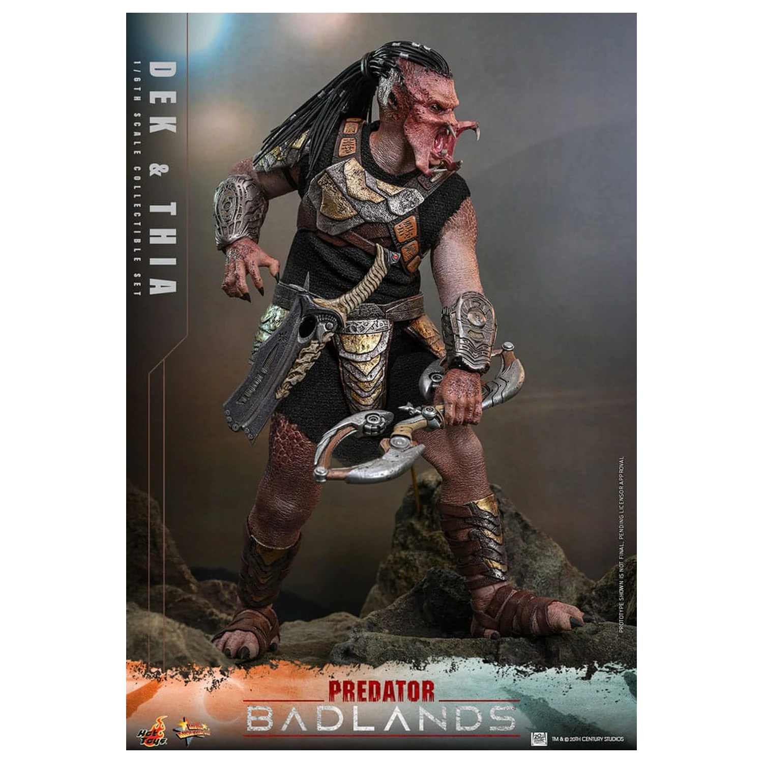 Predator: Badlands Movie Masterpiece akčná figúrka 1/6 Dek & Thia 30 cm produktová fotografia