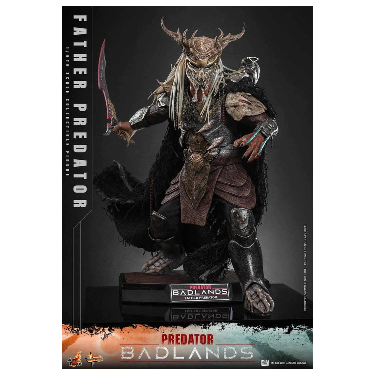 Predator: Badlands Movie Masterpiece akčná figúrka 1/6 Njohrr 36 cm produktová fotografia