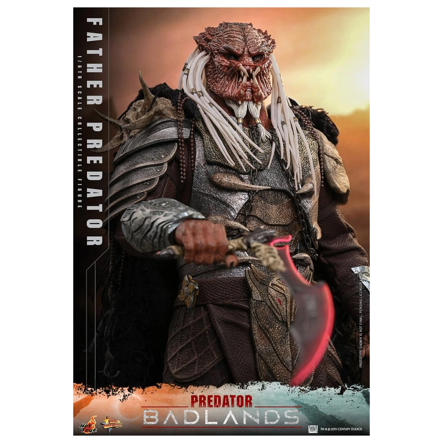 Predator: Badlands Movie Masterpiece akčná figúrka 1/6 Njohrr 36 cm produktová fotografia