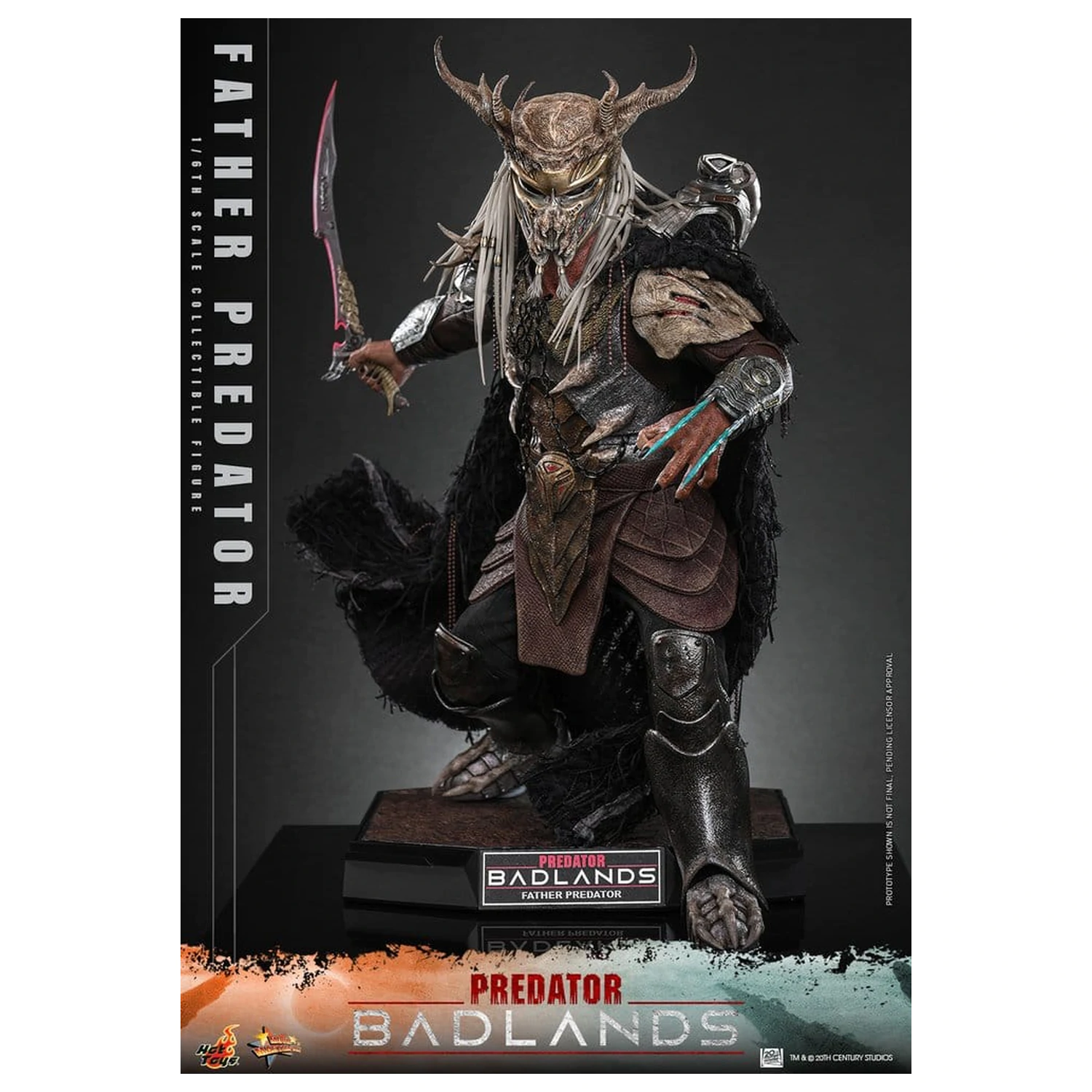 Predator: Badlands Movie Masterpiece akčná figúrka 1/6 Njohrr 36 cm produktová fotografia
