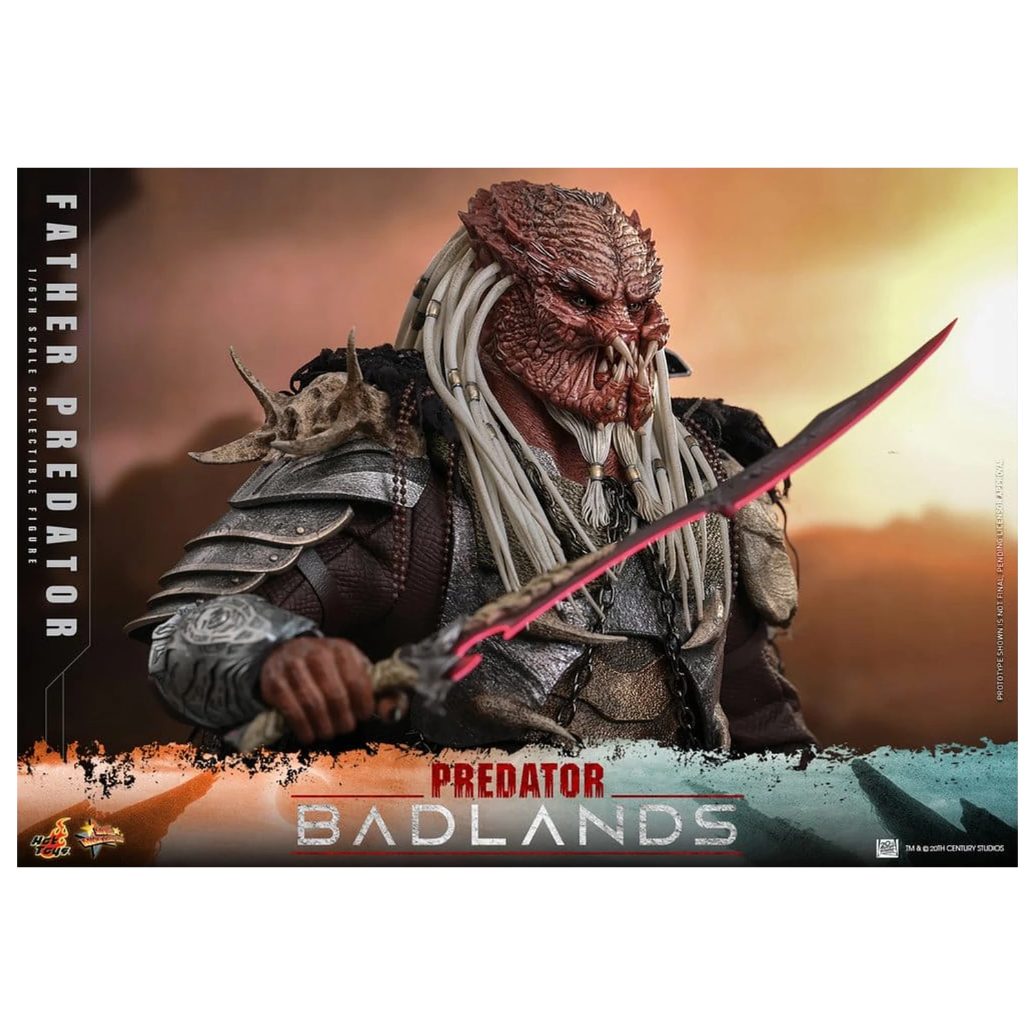 Predator: Badlands Movie Masterpiece akčná figúrka 1/6 Njohrr 36 cm produktová fotografia