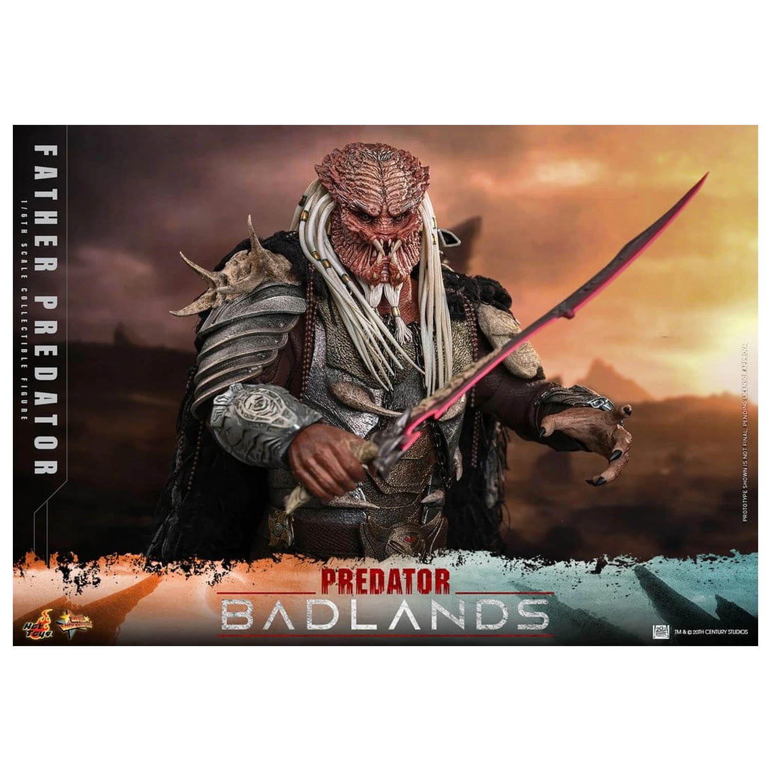 Predator: Badlands Movie Masterpiece akčná figúrka 1/6 Njohrr 36 cm produktová fotografia