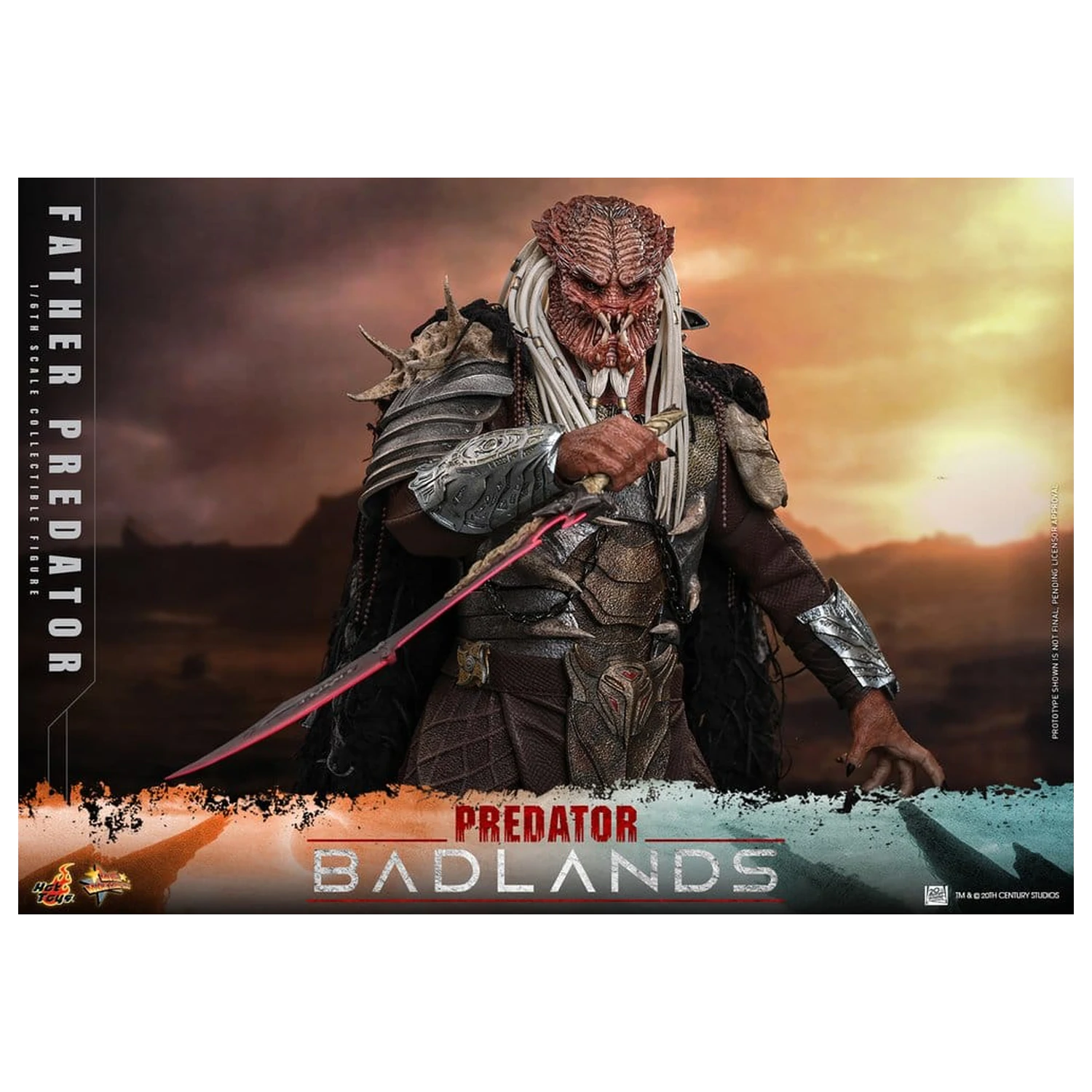 Predator: Badlands Movie Masterpiece akčná figúrka 1/6 Njohrr 36 cm produktová fotografia