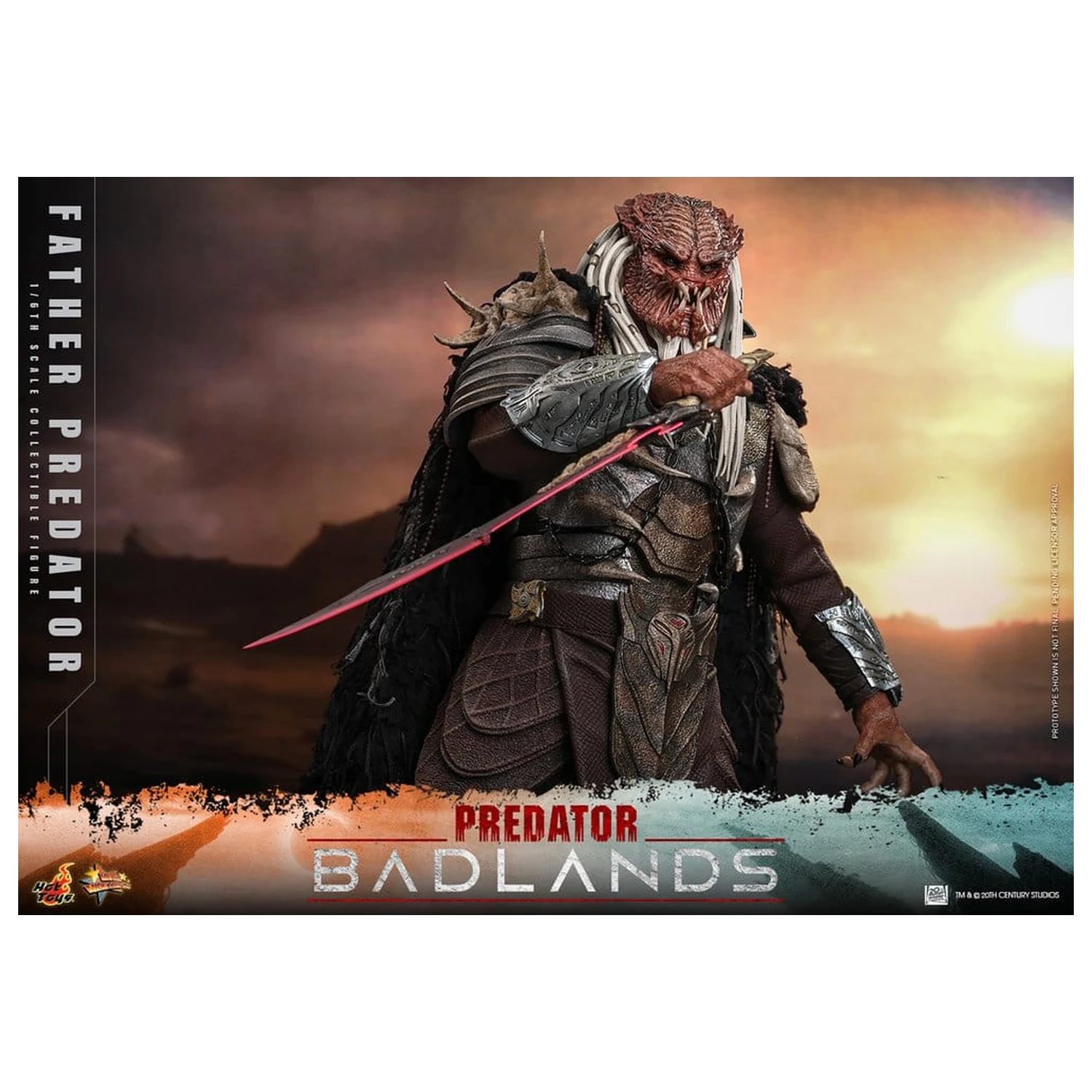 Predator: Badlands Movie Masterpiece akčná figúrka 1/6 Njohrr 36 cm produktová fotografia