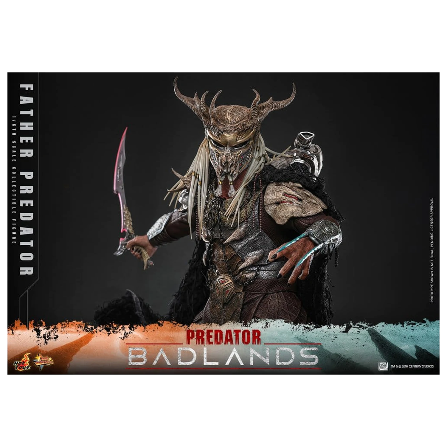 Predator: Badlands Movie Masterpiece akčná figúrka 1/6 Njohrr 36 cm produktová fotografia
