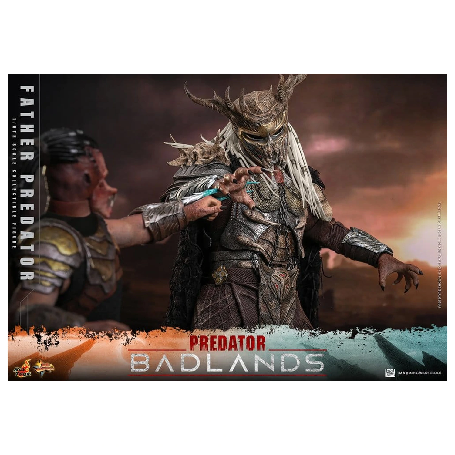 Predator: Badlands Movie Masterpiece akčná figúrka 1/6 Njohrr 36 cm produktová fotografia