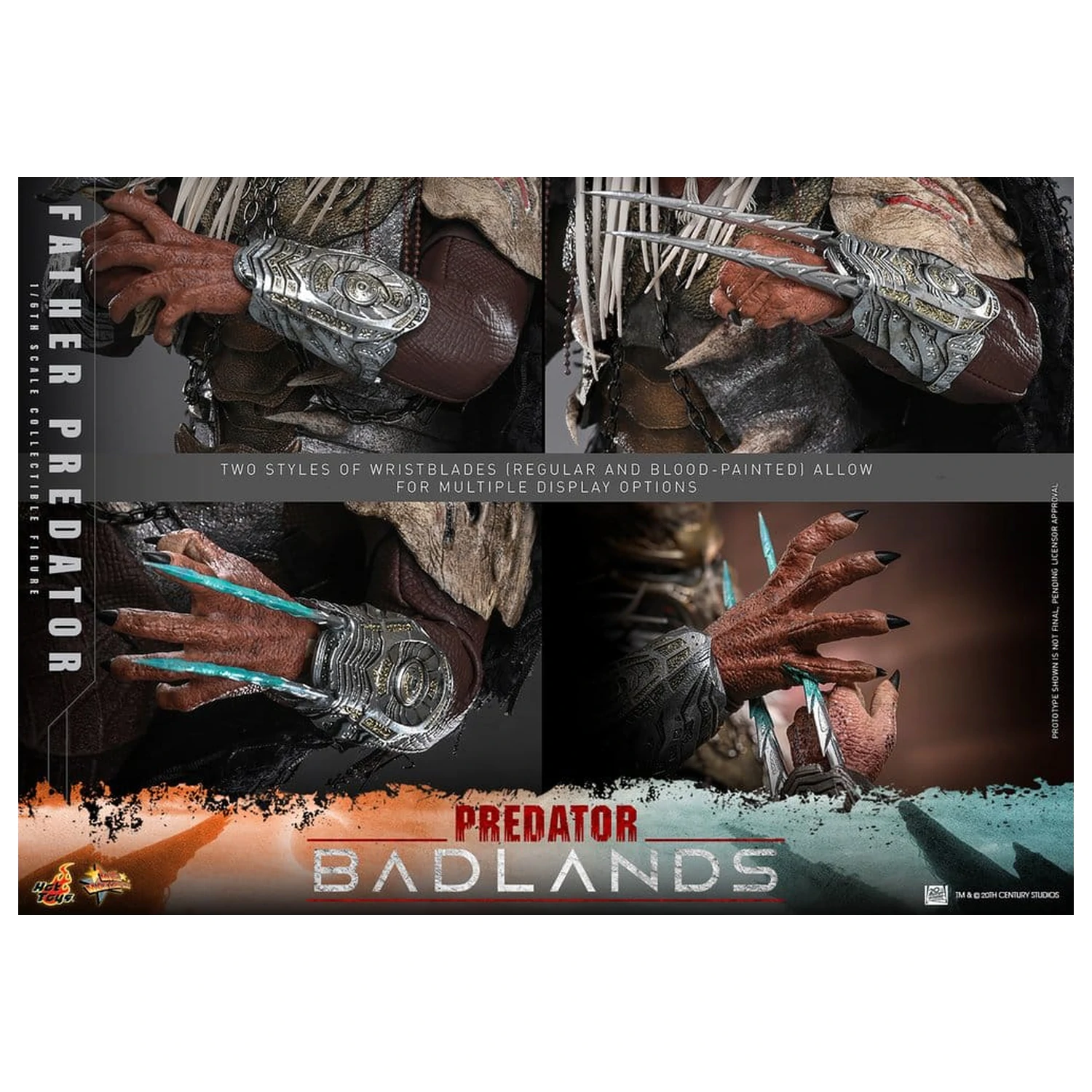 Predator: Badlands Movie Masterpiece akčná figúrka 1/6 Njohrr 36 cm produktová fotografia