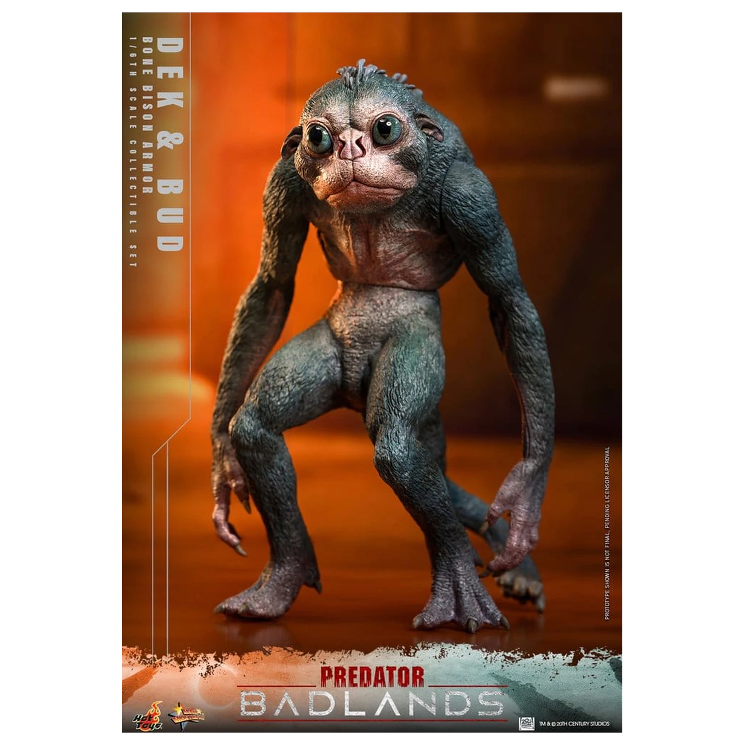 Predator: Badlands Movie Masterpiece akčné figúrky 2-balenie 1/6 Dek (Bone Bison Armor) a Bud 31 cm produktová fotografia