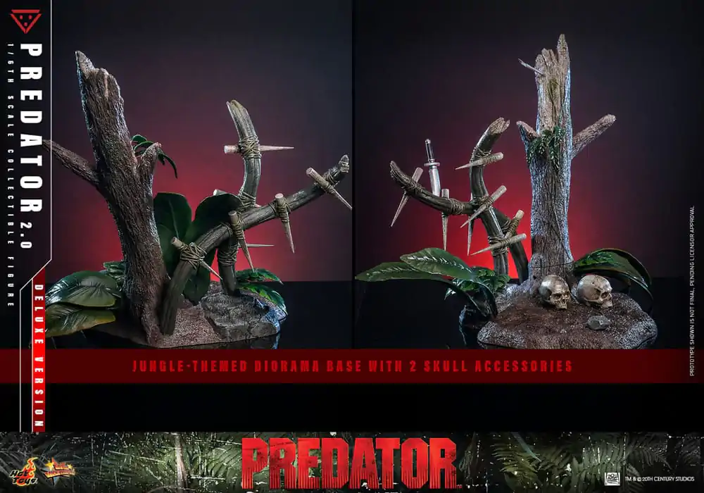 Predator Movie Masterpiece Akčná figúrka 1/6 Predator (2.0) Deluxe Version 34 cm produktová fotografia