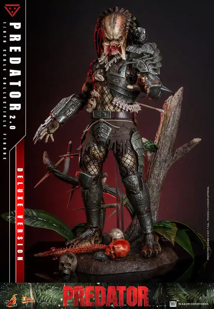Predator Movie Masterpiece Akčná figúrka 1/6 Predator (2.0) Deluxe Version 34 cm produktová fotografia