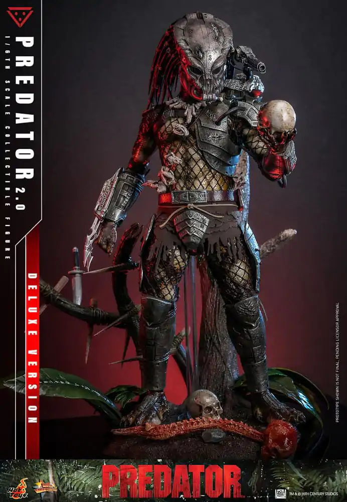 Predator Movie Masterpiece Akčná figúrka 1/6 Predator (2.0) Deluxe Version 34 cm produktová fotografia